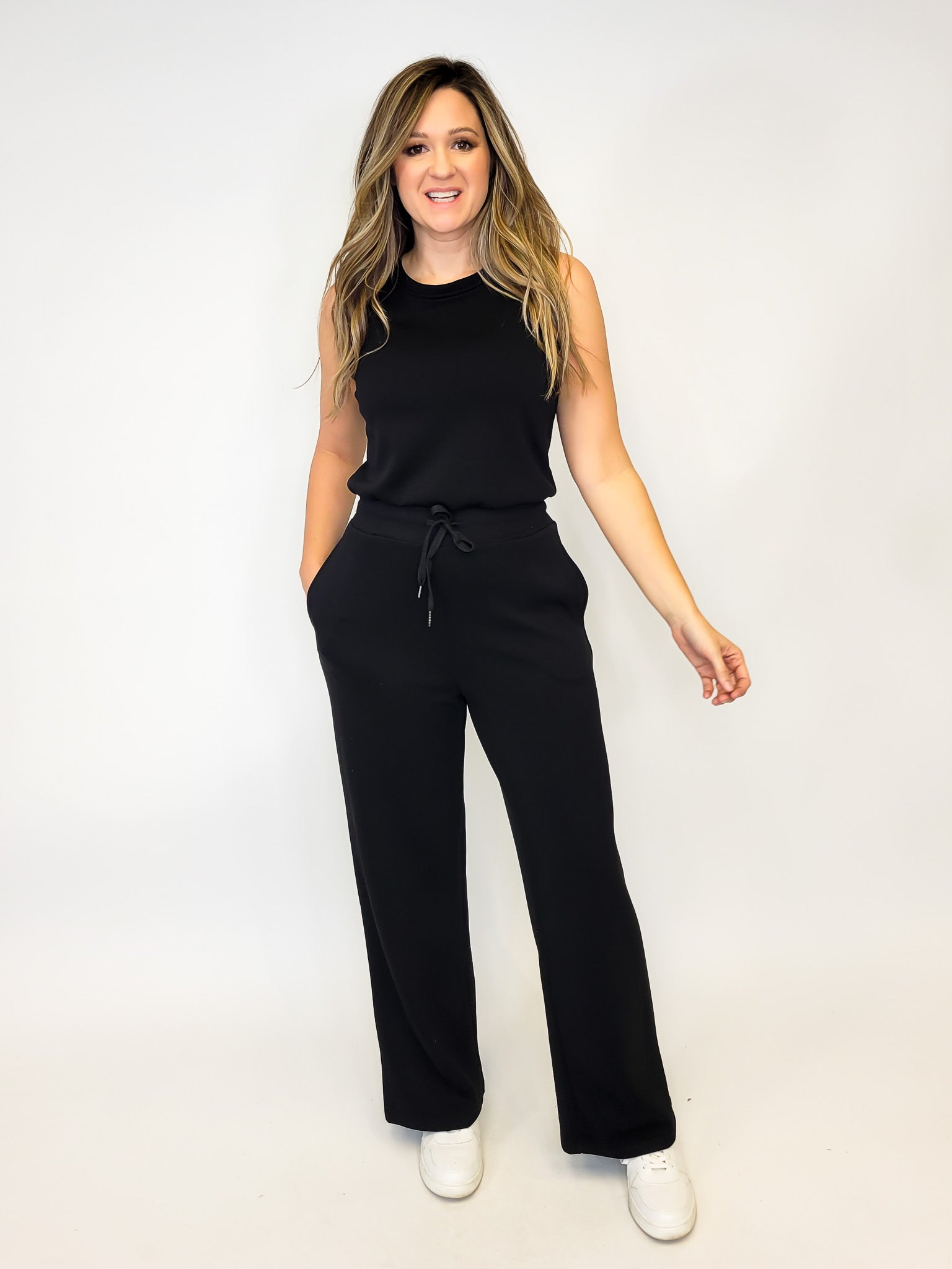 Kendra Seamless Jumpsuit - Brown