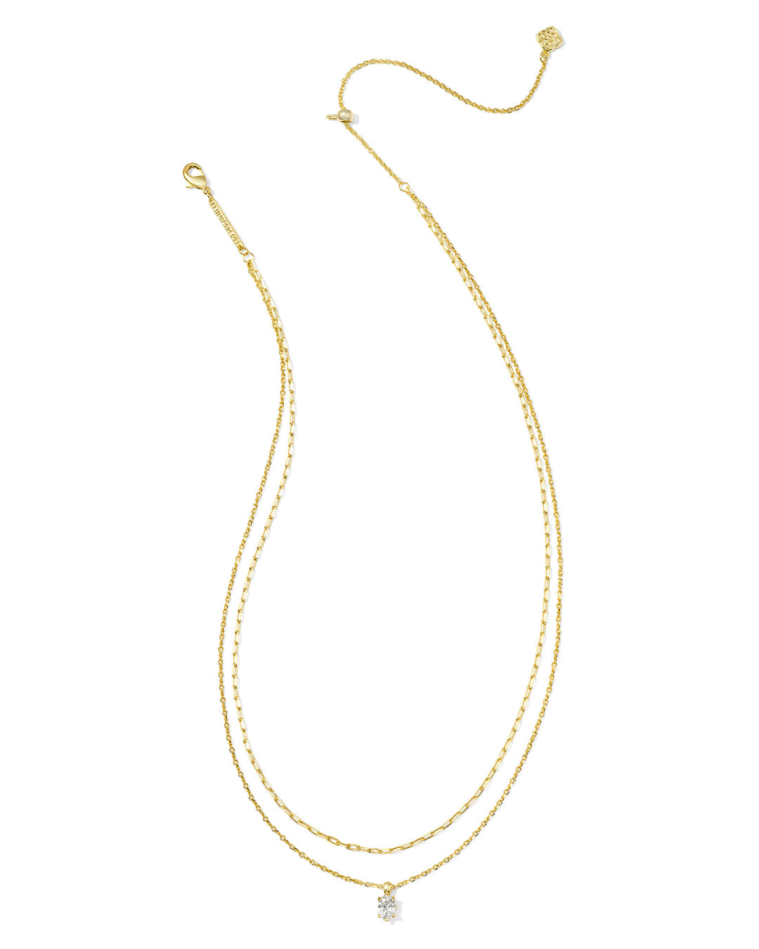 KENDRA SCOTT CAILIN MULTI STRAND NECKLACE - GOLD