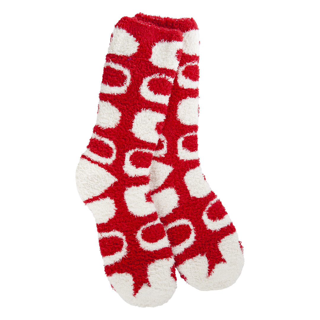 WORLD'S SOFTEST KNIT PICKIN CREW - RETRO GEO HOLIDAY