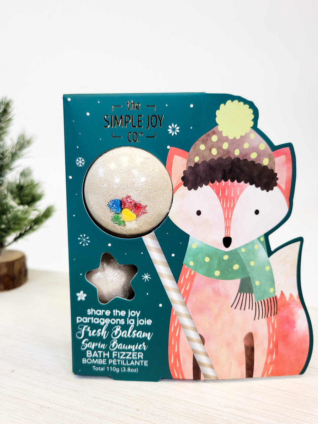 HOLIDAY BATH FIZZER - FRESH BALSAM