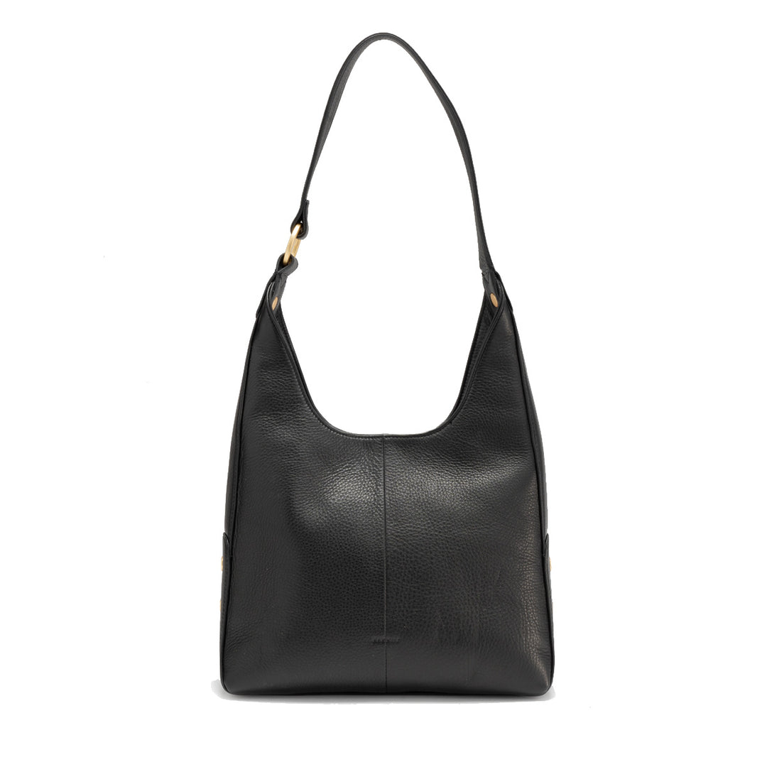 HAMMITT TIM MEDIUM BAG - BLACK/BRUSHED GOLD