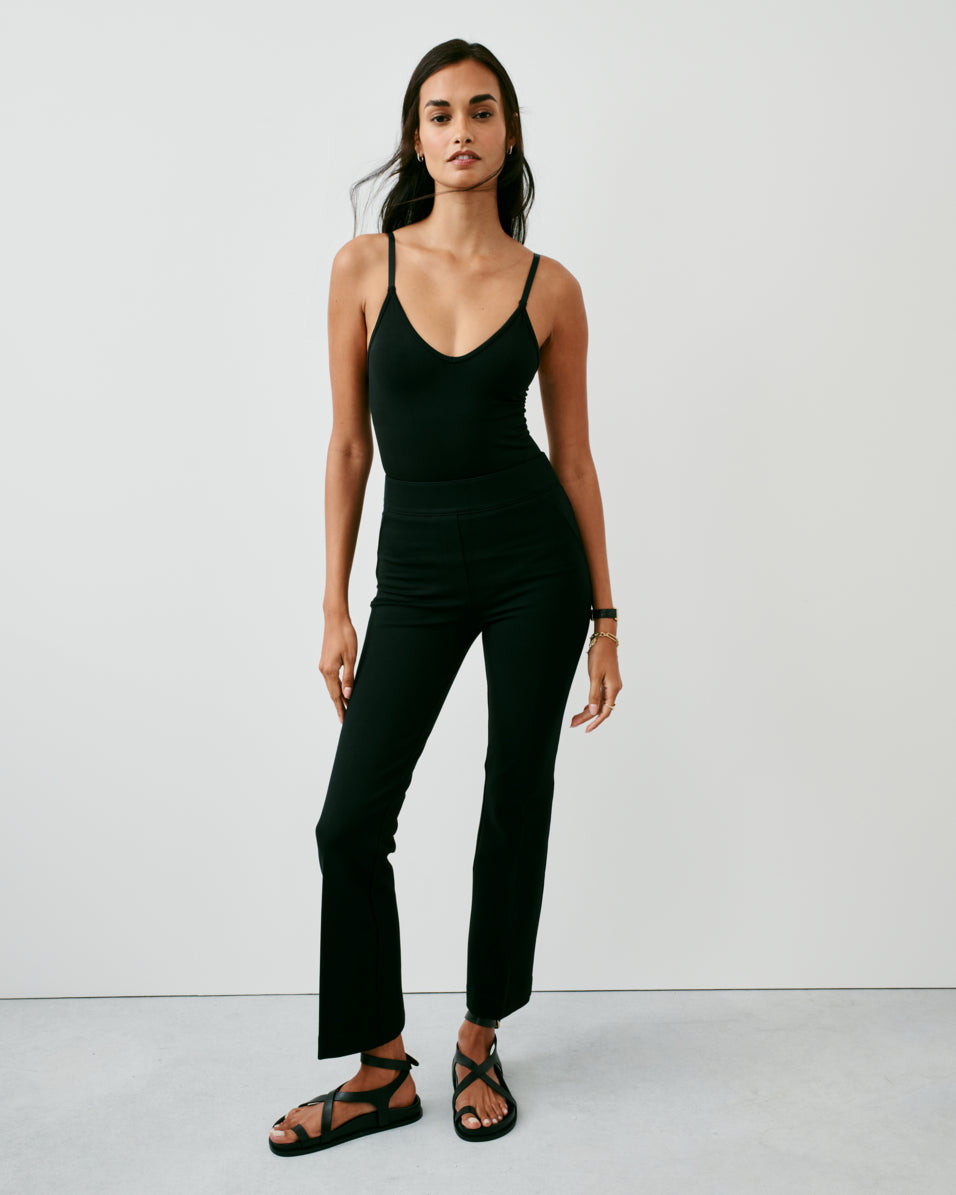 SPANX THE PERFECT PANT KICK FLARE BLACK