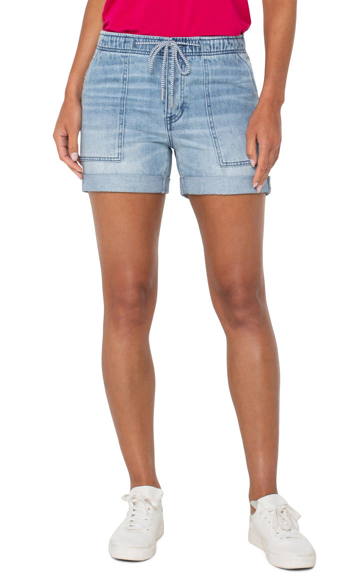 RASCAL SHORTS W/PORKCHOP POCKETS & CUFF HEM - BOYLSTON