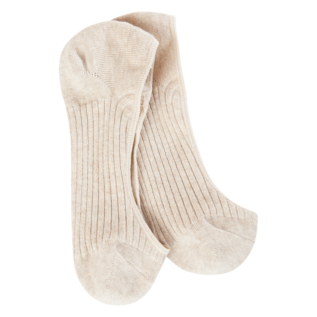 WORLD'S SOFTEST WEEKEND LINER SOCK - BEIGE