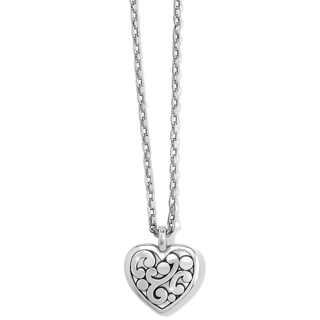 CONTEMPO HEART PETITE NECKLACE - SILVER