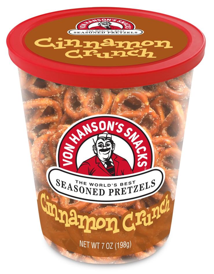 CINNAMON CRUNCH PRETZELS - 7 OZ