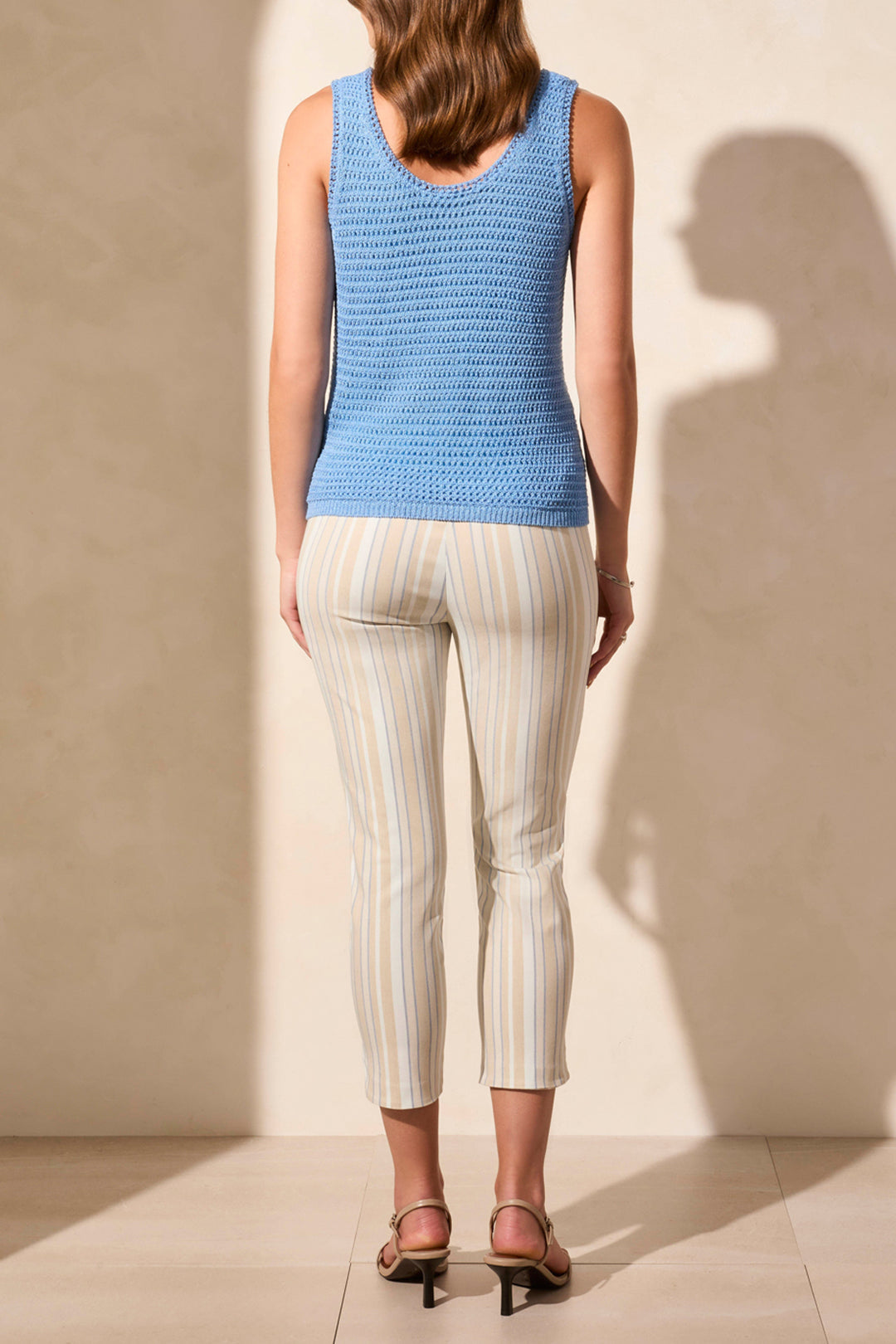 CROCHET TANK TOP - DEEP SEA