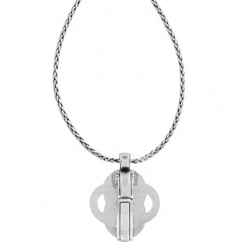 INTERLOK BADGE CLIP NECKLACE
