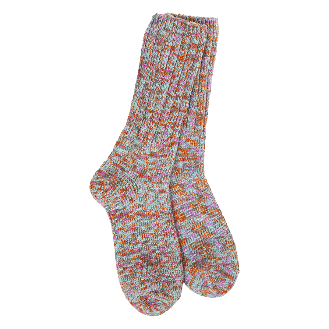 WORLD'S SOFTEST WEEKEND RAGG CREW SOCK - BOHO