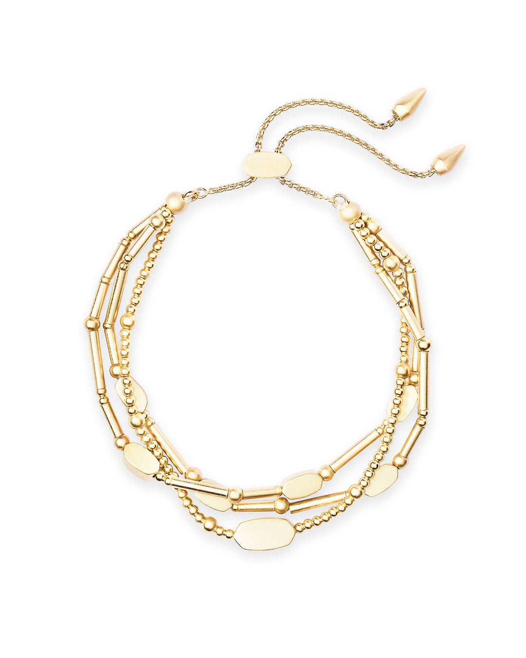KENDRA SCOTT CHANTAL BEADED BRACELET - GOLD