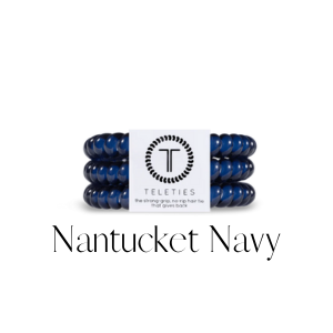 LARGE TELETIES, NANTUCKET NAVY