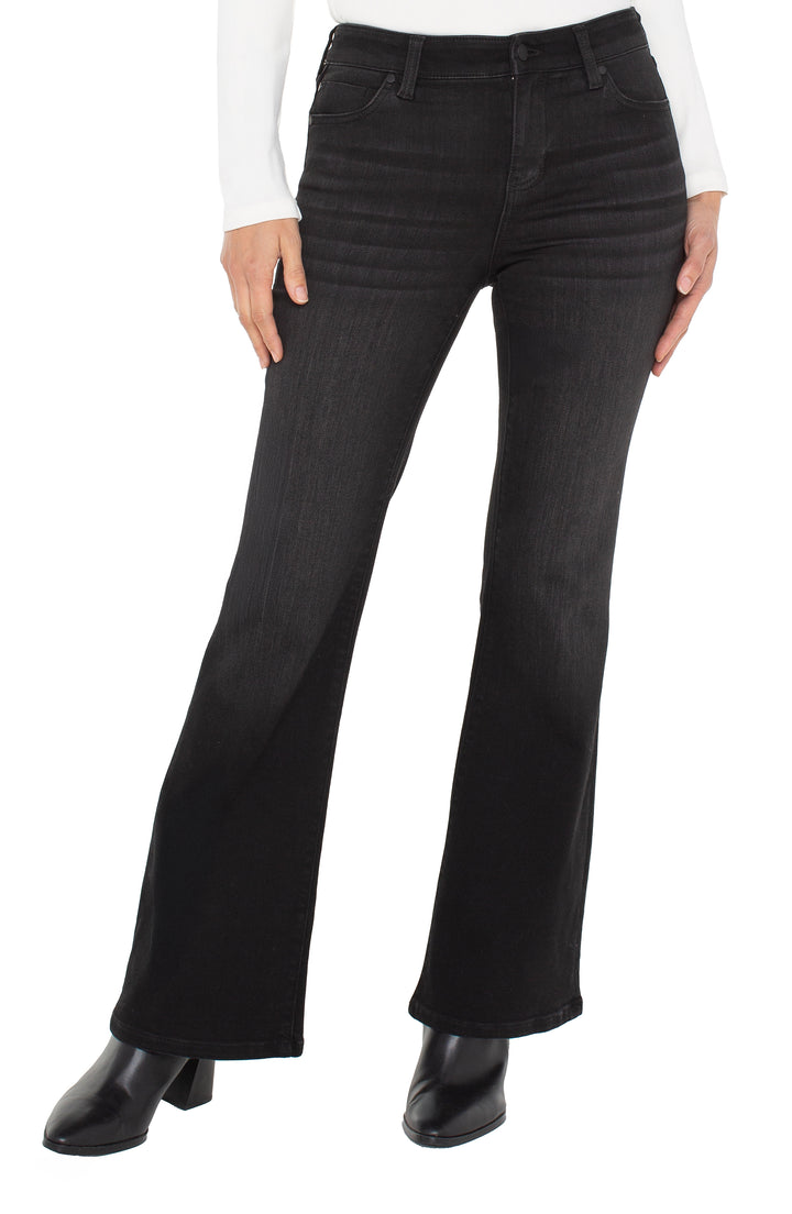 HANNAH FLARE JEANS 30" INSEAM - HERON LAKE
