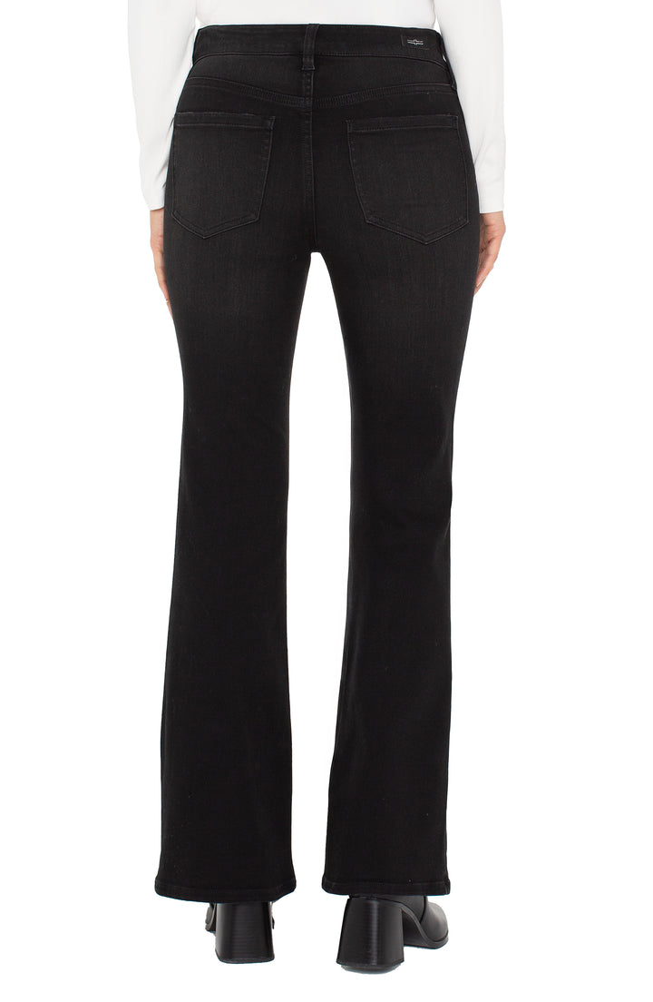HANNAH FLARE JEANS 30" INSEAM - HERON LAKE