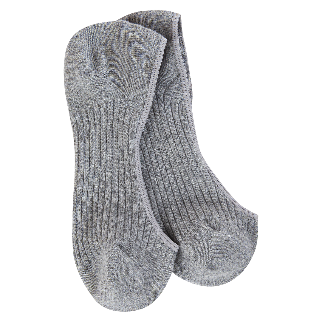 WORLD'S SOFTEST WEEKEND LINER SOCK - HEATHER GREY