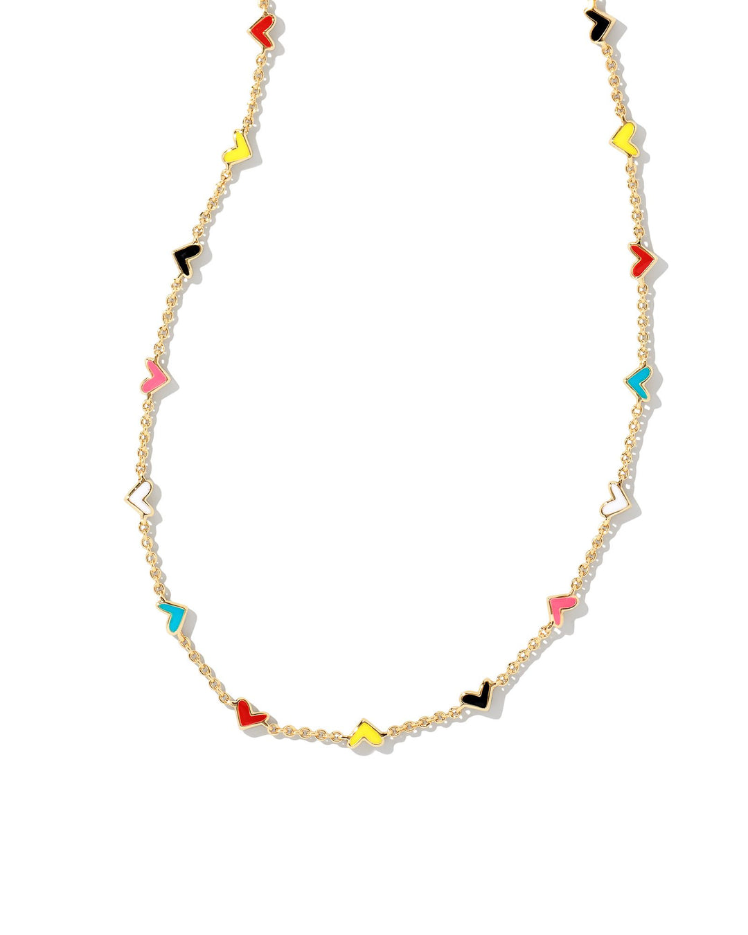 KENDRA SCOTT HAVEN STRAND NECKLACE - GOLD MULTI MIX
