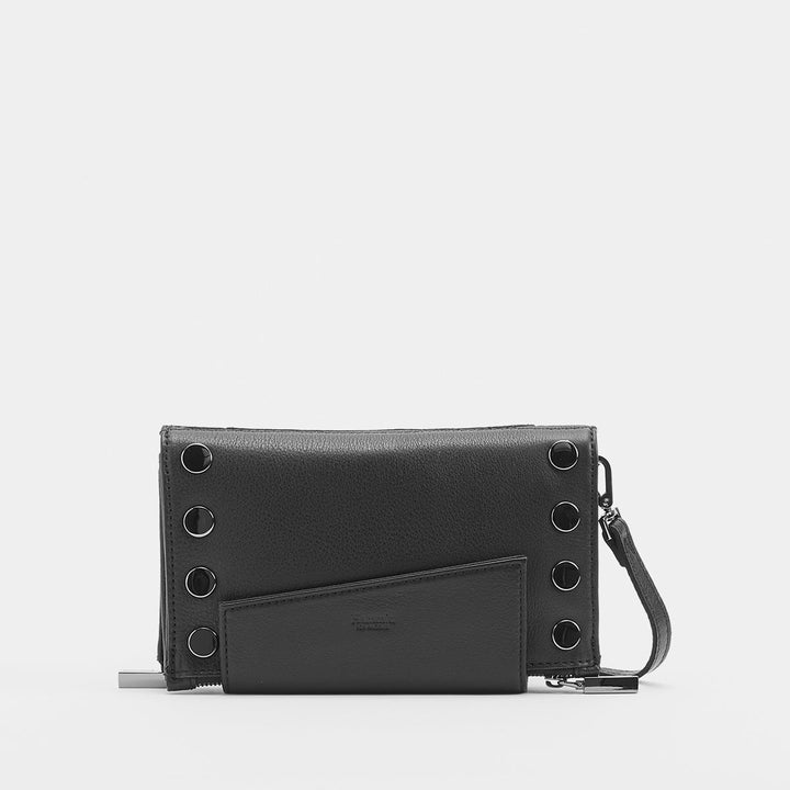 HAMMITT LEVY CROSSBODY - BLACK/GUNMETAL