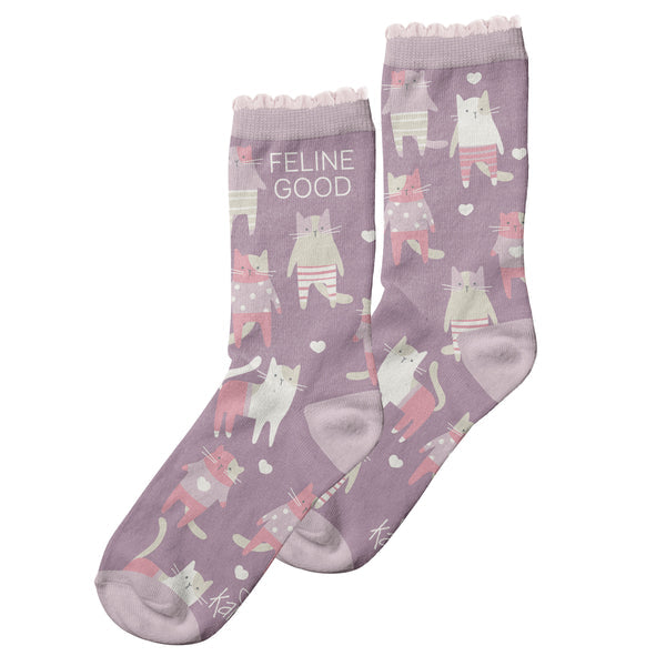 SOCKS - CAT FELINE GOOD
