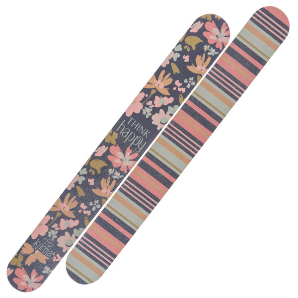 EMERY BOARD - NAVY FLORAL