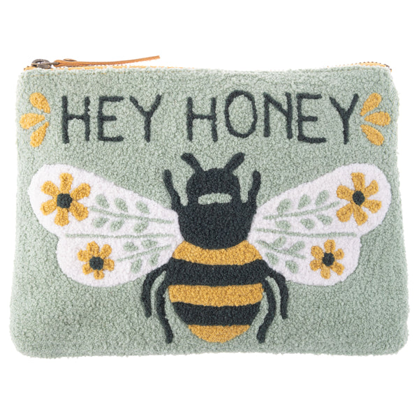 EMBROIDERED CARRY ALL - BEE