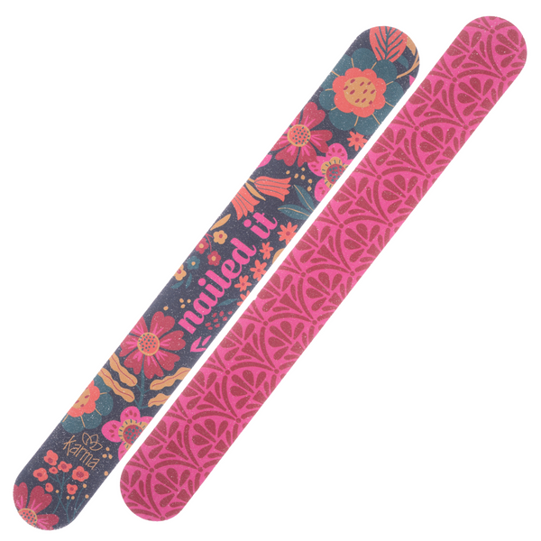 EMERY BOARD - RETRO FLORAL