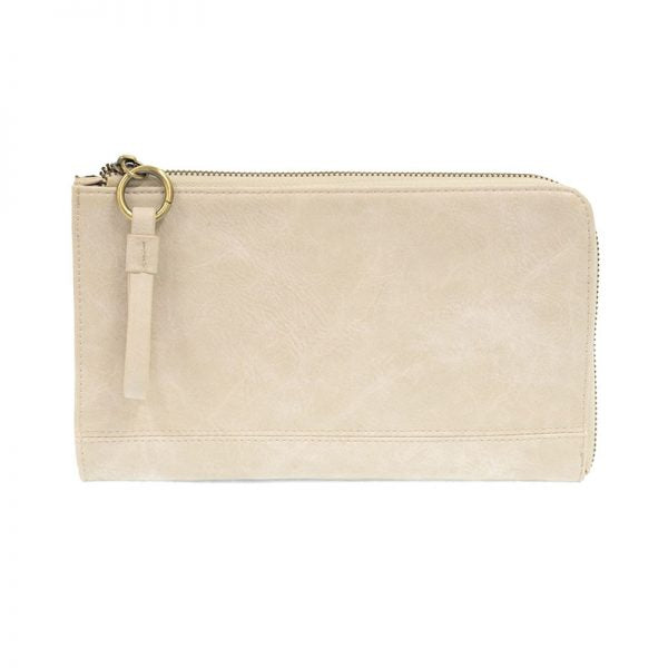 KARINA CONVERTIBLE WRISTLET & WALLET - LINEN
