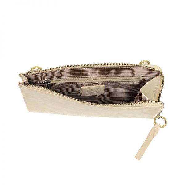 KARINA CONVERTIBLE WRISTLET & WALLET - LINEN