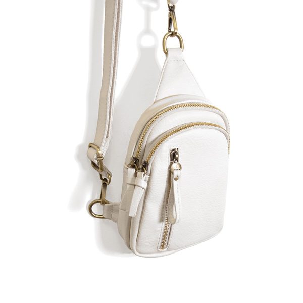 SKYLER SLING BAG - WHITE