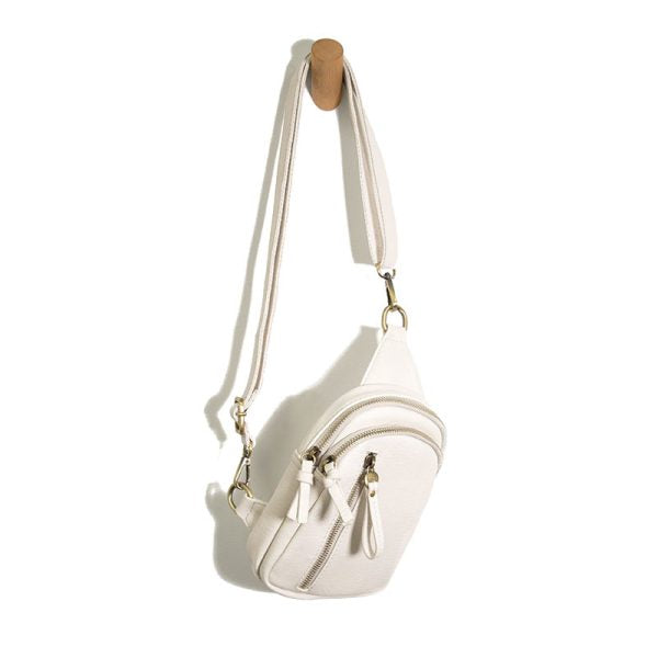 SKYLER SLING BAG - WHITE