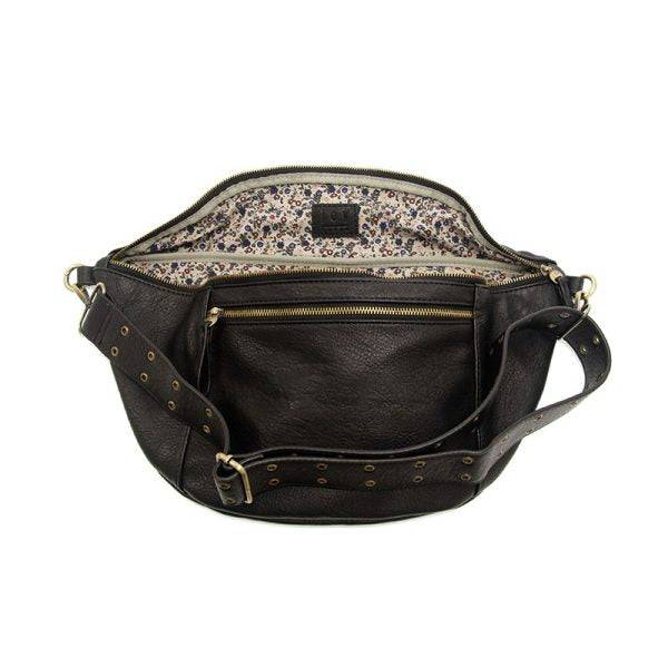 MEL LARGE SLING/CROSSBODY BAG - BLACK