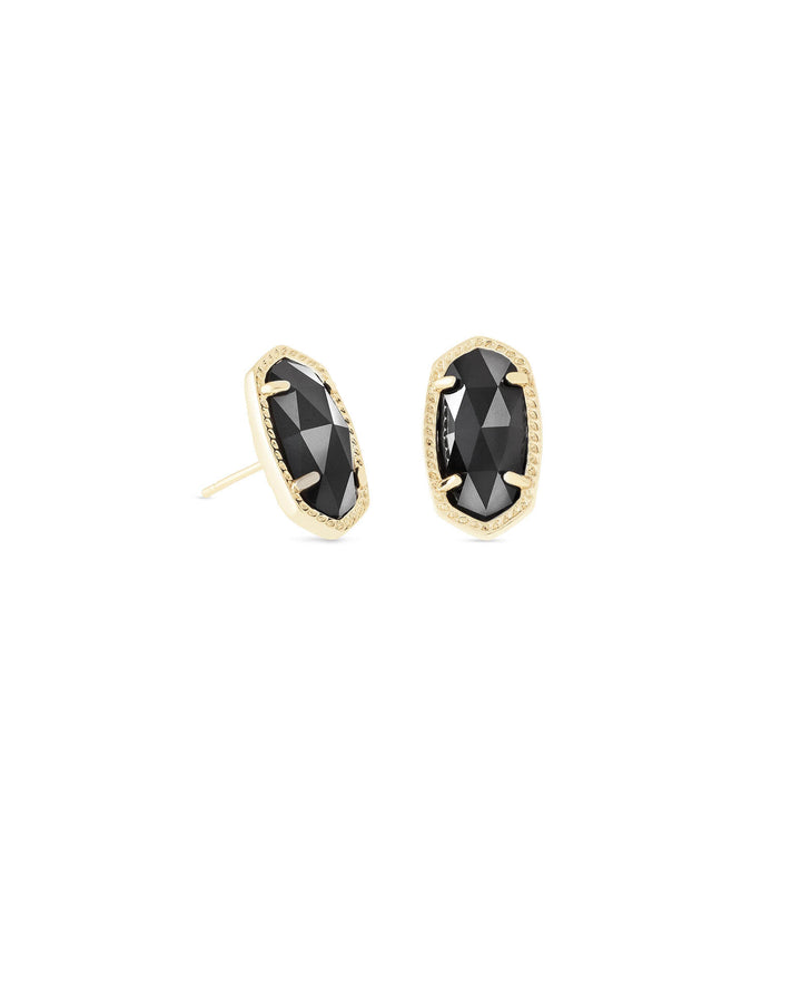 KENDRA SCOTT ELLIE EARRING - GOLD/BLACK