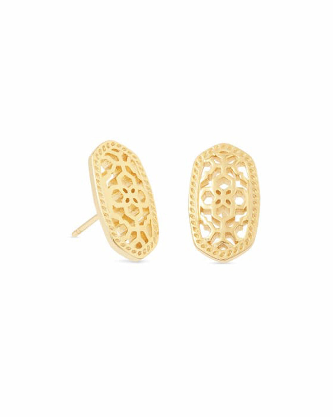 KENDRA SCOTT ELLIE STUD EARRINGS - GOLD FILIGREE