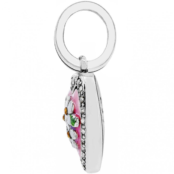 Blooming Heart Charm SILVER-MULTI