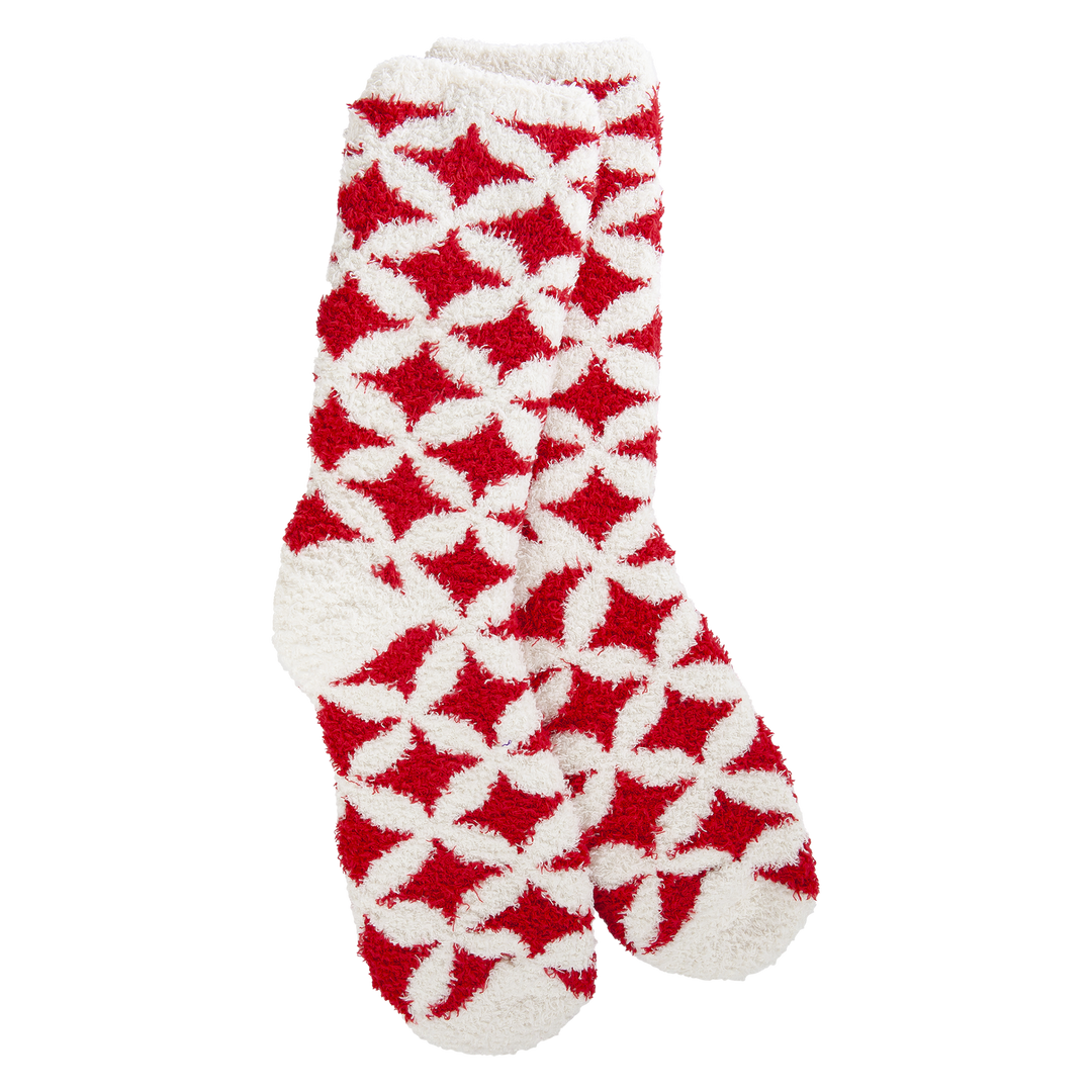 WORLD'S SOFTEST KNIT PICKIN CREW - RETRO DIAMOND HOLIDAY