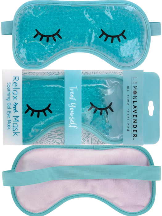 GEL HOT AND COLD EYE MASK - TEAL