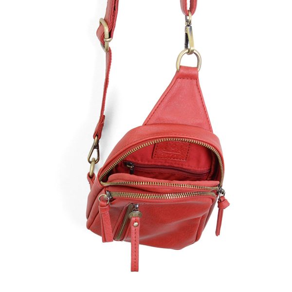 SKYLER SLING BAG - RED