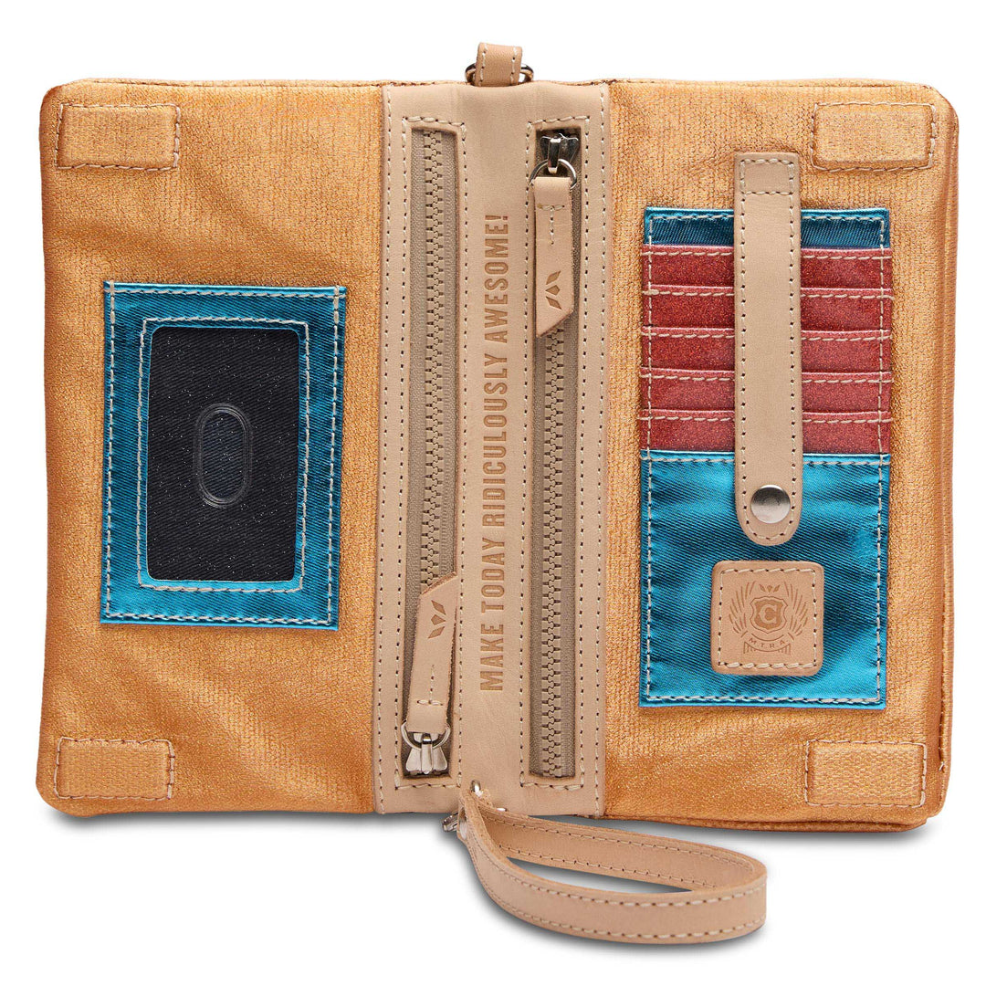 CONSUELA UPTOWN CROSSBODY - BRONZED