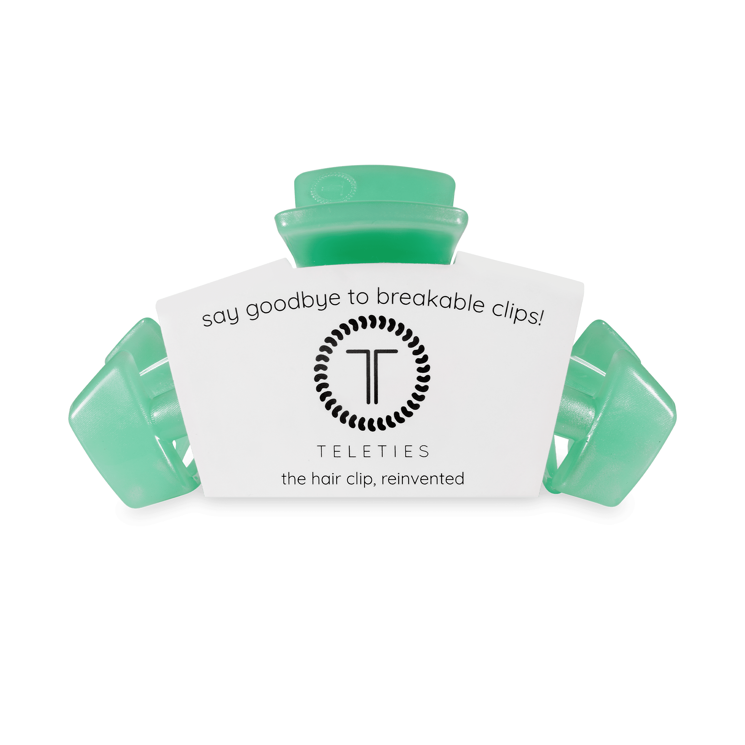 TELETIES MEDIUM CLASSIC HAIR CLIP - SPRING SPLASH – Brianne's Boutique