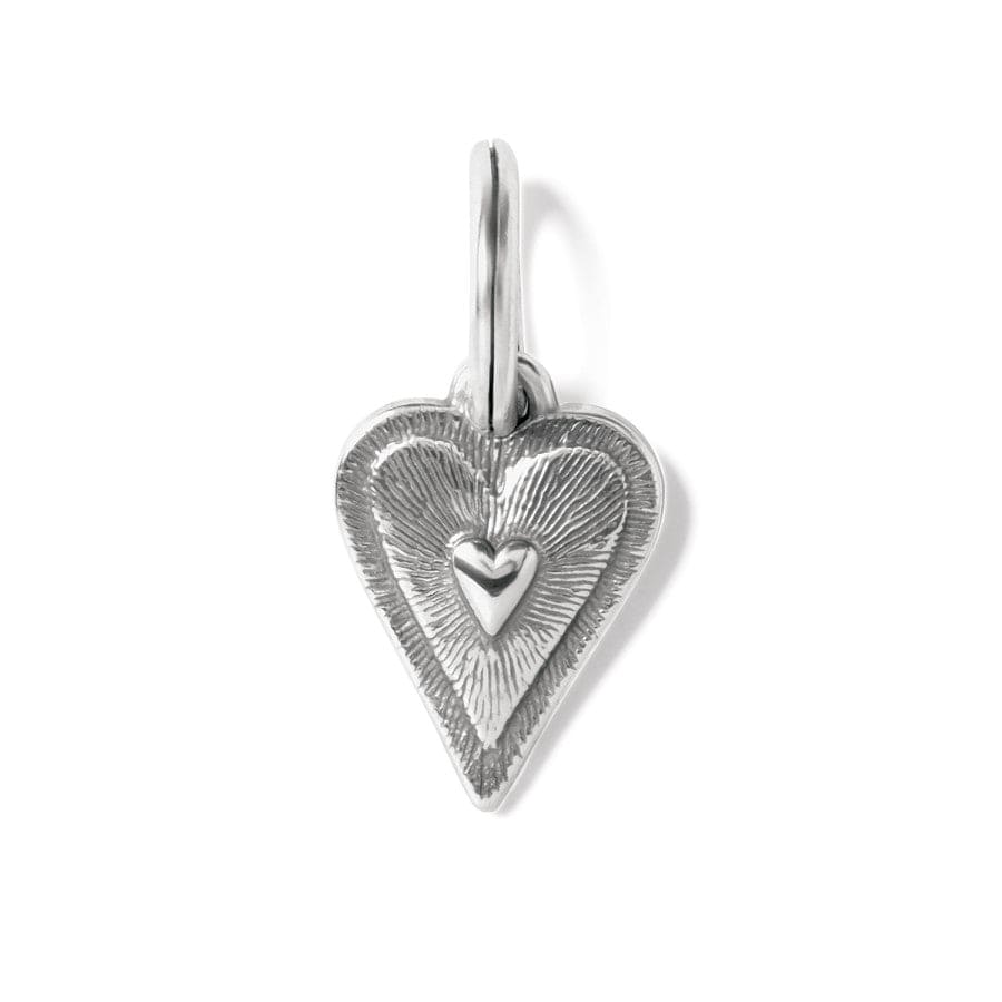 DAZZLING LOVE PETITE HEART CHARM - BLUE