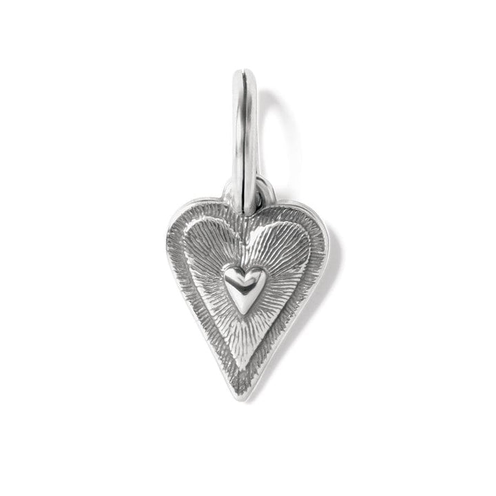 DAZZLING LOVE PETITE HEART CHARM - BLUE