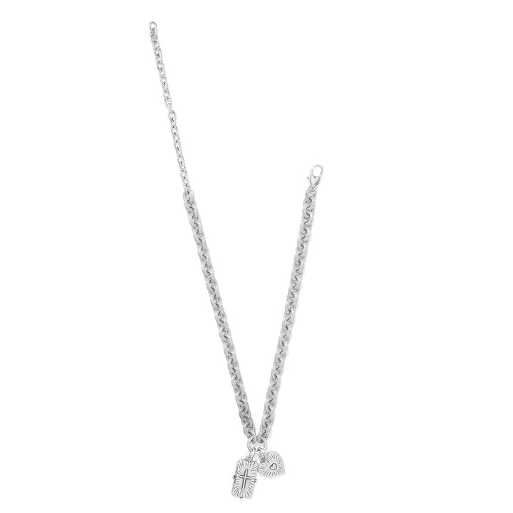 Token Lavish Link Charm Necklace - Silver