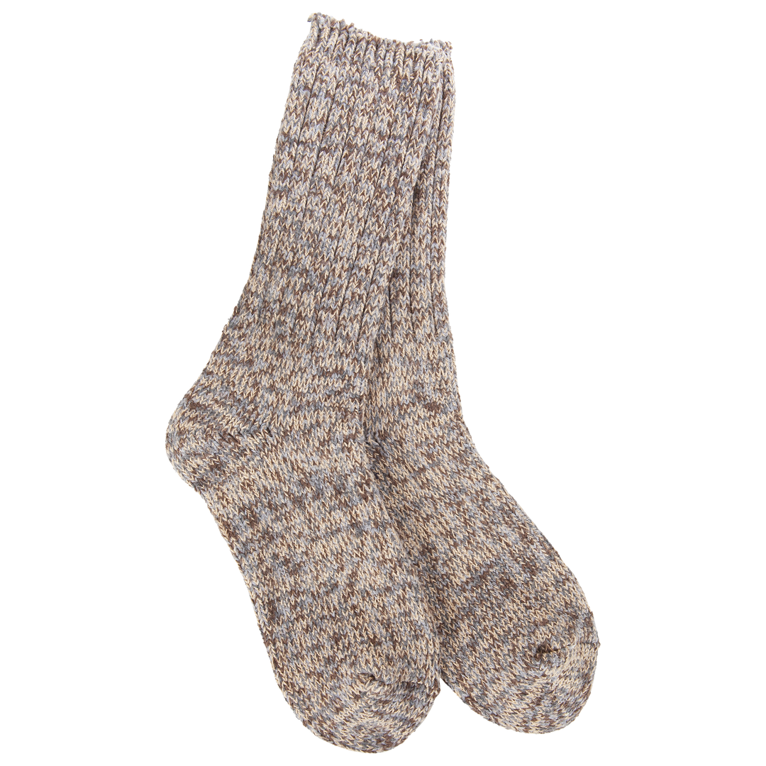 WORLD'S SOFTEST RAGG CREW SOCKS - NUTTY