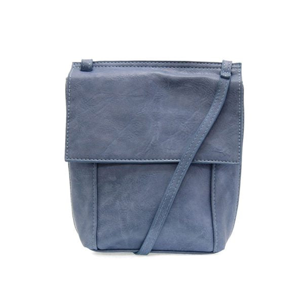 JENSY FRONT FLAP CROSSBODY - PERI BLUE