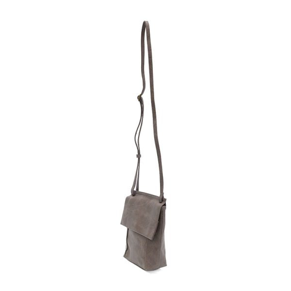 JENSY FRONT FLAP CROSSBODY - SHIITAKE