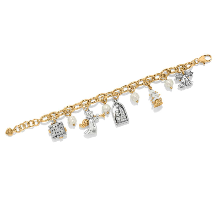 Joyful Season Charm Bracelet - Silver-Gold