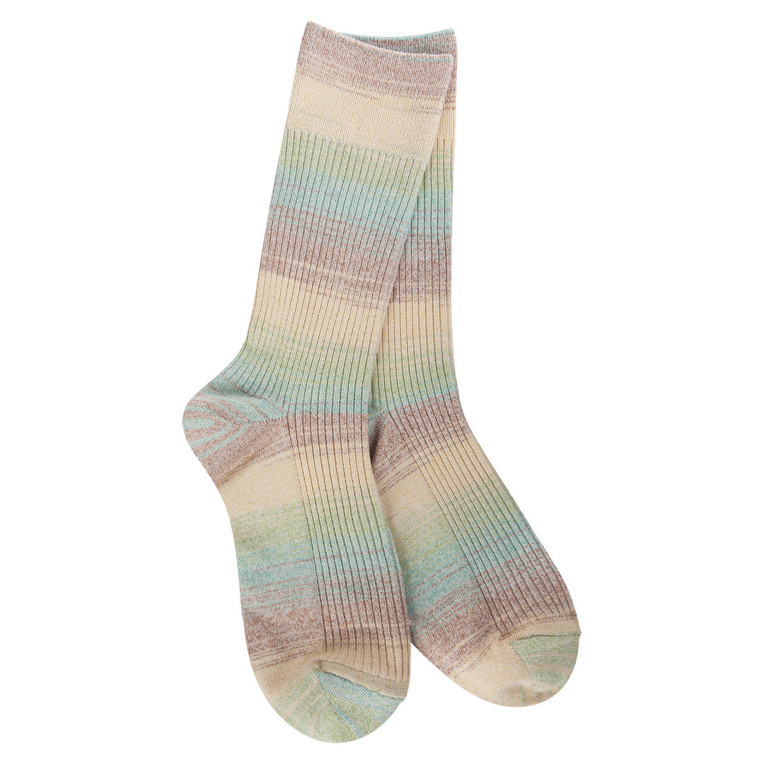 WORLD'S SOFTEST SOCKS RIBBED WEEKEND COLLECTION - BLUE RASPBERRY