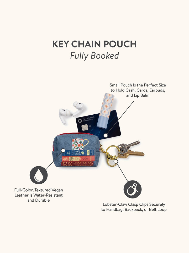 KEY CHAIN POUCH - FULLY BOOKED