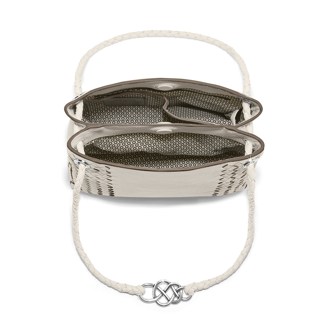 Devon Convertible Cross Body Bag - White