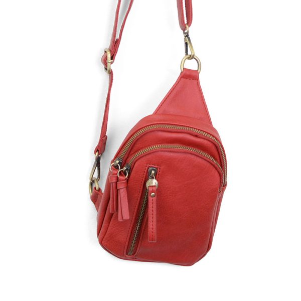 SKYLER SLING BAG - RED