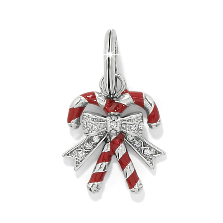 Twice As Sweet Charm - Silver-Red