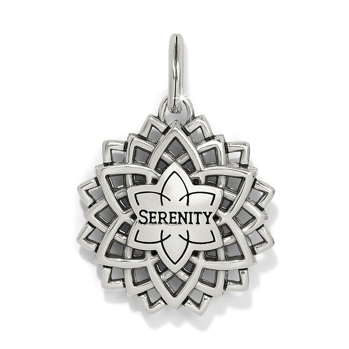 Serenity Amulet - Silver-Scarlet